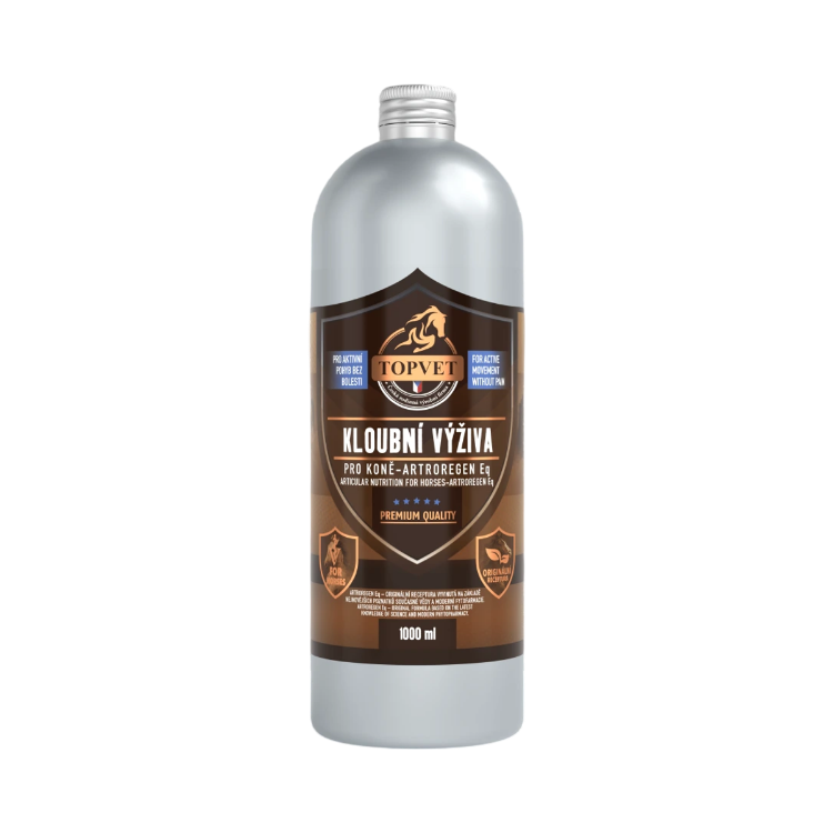 Obrázek Sirup pro klouby a pohybový aparát koní Artroregen Eq 1000 ml – Green idea