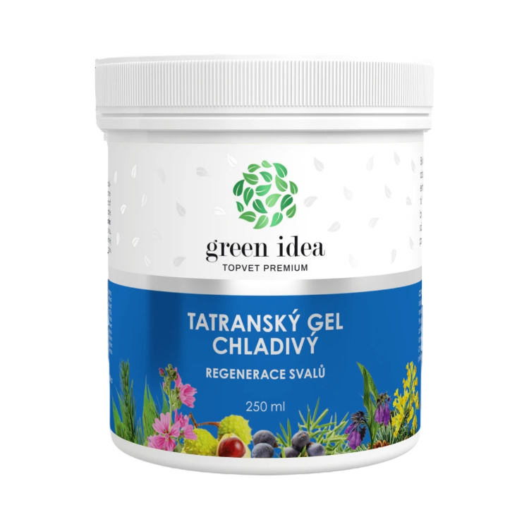 Obrázek Tatranský bylinný gel – chladivý 250 ml – Green idea
