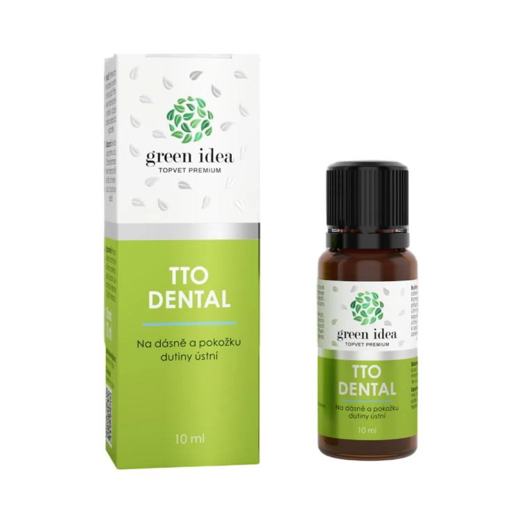Obrázek TTO Dental – bylinný roztok pro ústní dutinu 10 ml - Green idea