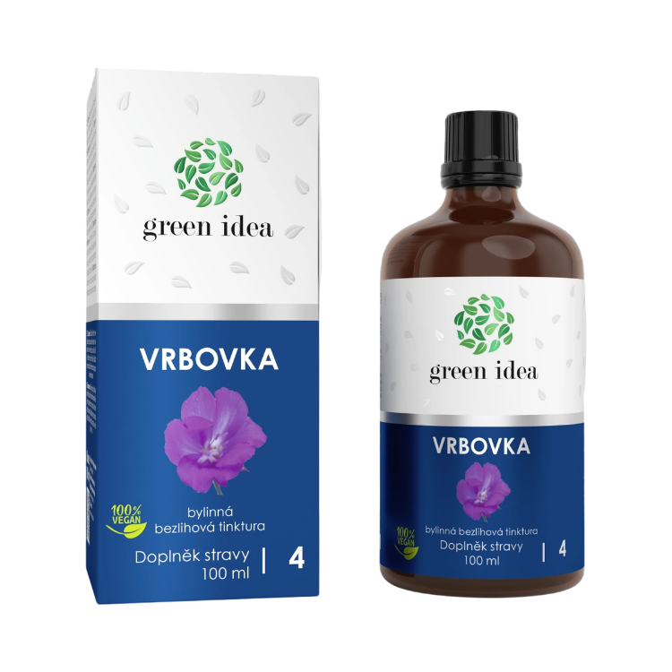 Obrázek Vrbovka – bezalkoholová tinktura 100 ml – Green idea