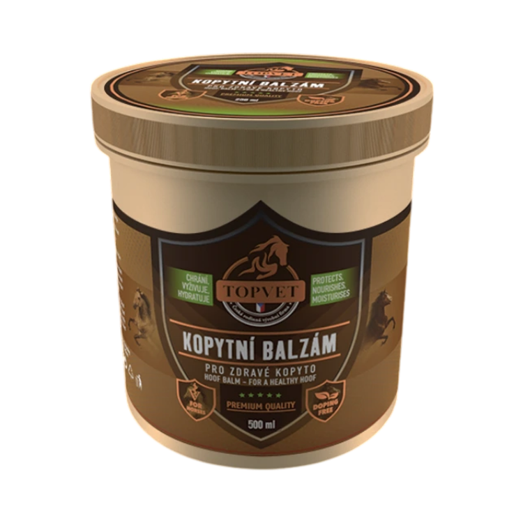 Obrázek Kopytní balzám pro zdravé kopyto pro koně – 500 ml – Green idea