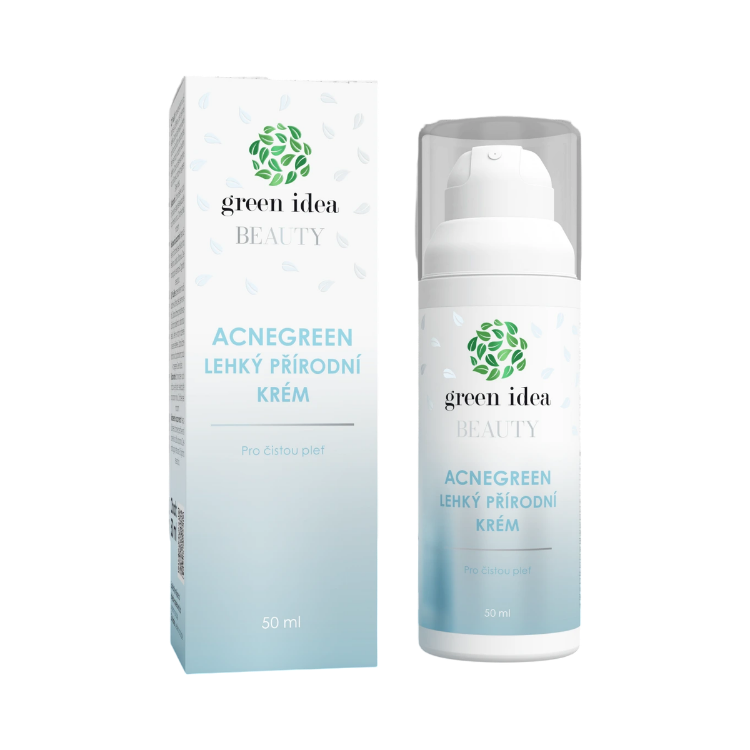 Obrázek Acnegreen – lehký přírodní krém 50 ml – Green idea