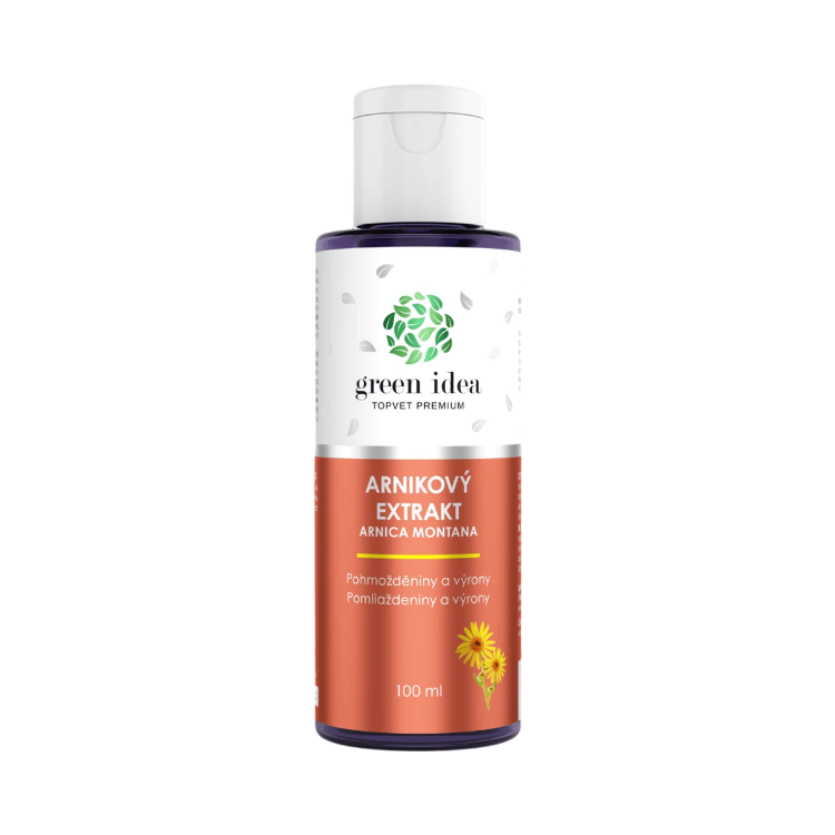 Obrázek Arnikový extrakt – arnika horská 100 ml – Green idea