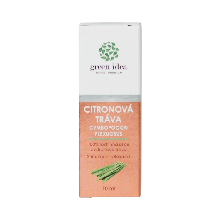 Obrázek Citronová tráva – 100% silice 10 ml – Green idea
