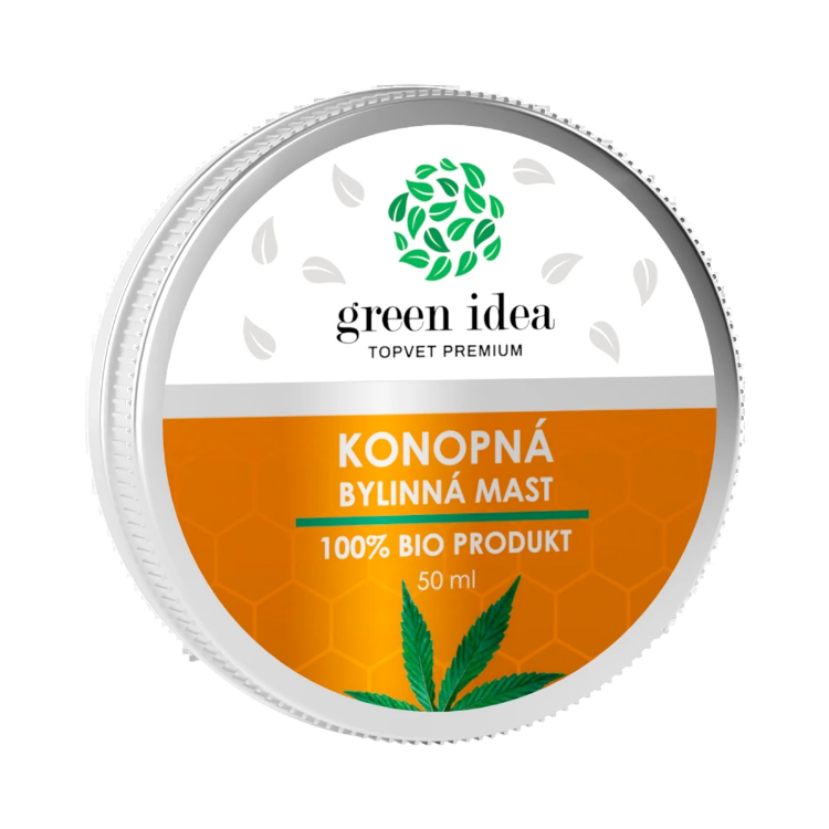 Obrázek Konopná mast 50 ml – Green idea