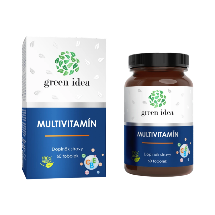 Obrázek Multivitamin – kapsle 60 ks – Green idea