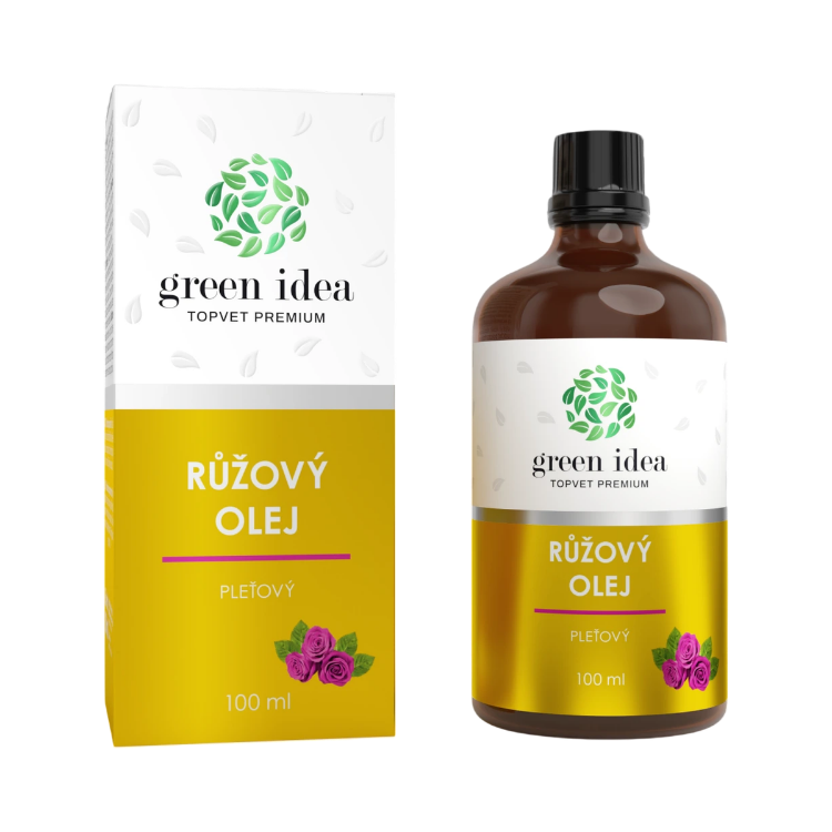 Obrázek Růžový pleťový olej 100 ml – Green idea