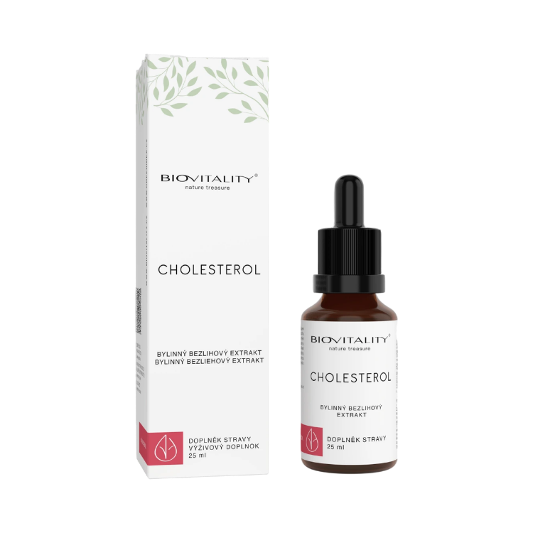 Obrázek Cholesterol - bezalkoholová tinktura – kapky 25 ml – Green idea