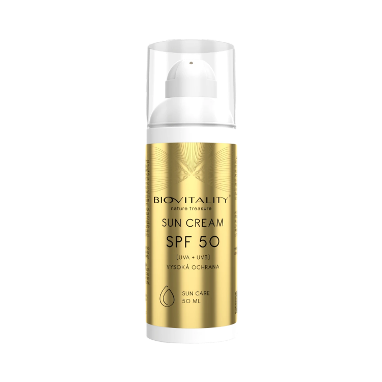 Obrázek Opalovací krém na obličej a tělo SPF 50 - 50 ml - Green idea