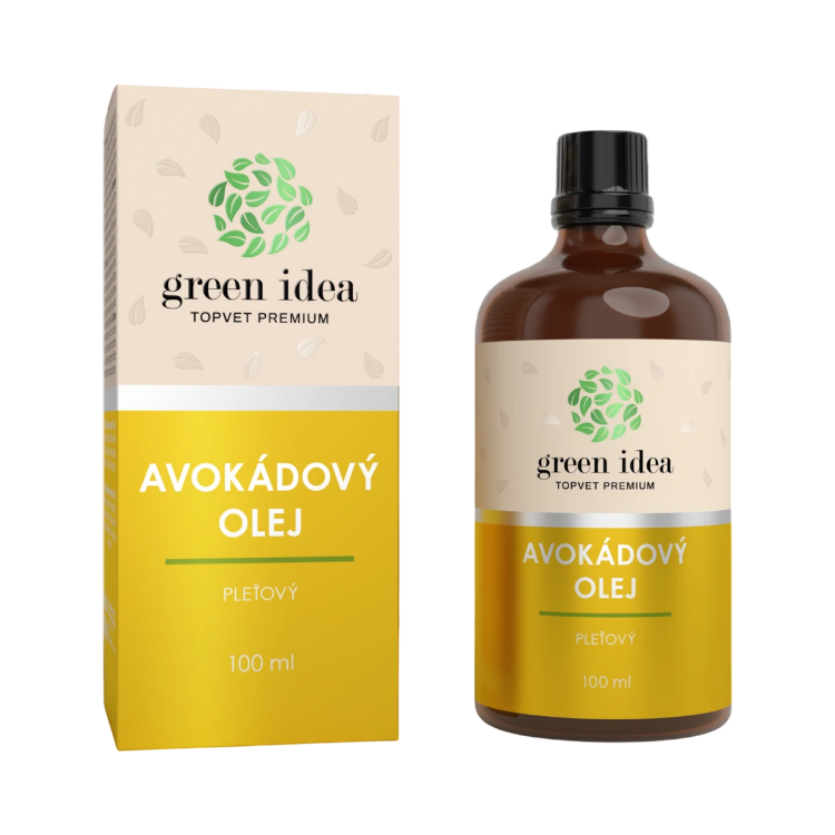 Obrázek Avokádový pleťový olej – 100 ml – Green idea