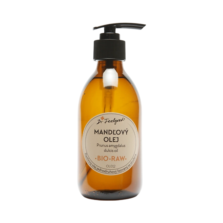 Obrázek Mandlový olej BIO RAW - 250 ml - Dr. Feelgood