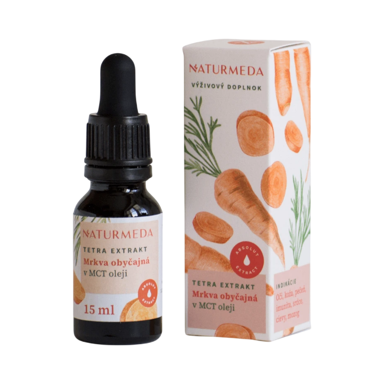 Obrázek Mrkev – Tetra bylinný extrakt - 15 ml - Naturmeda