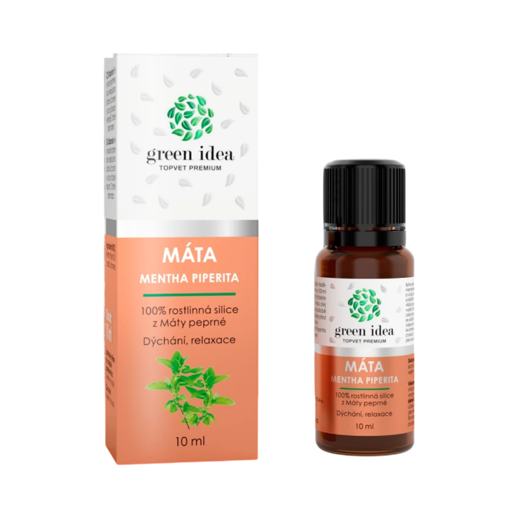 Obrázek Máta 100% silice 10 ml - Green idea