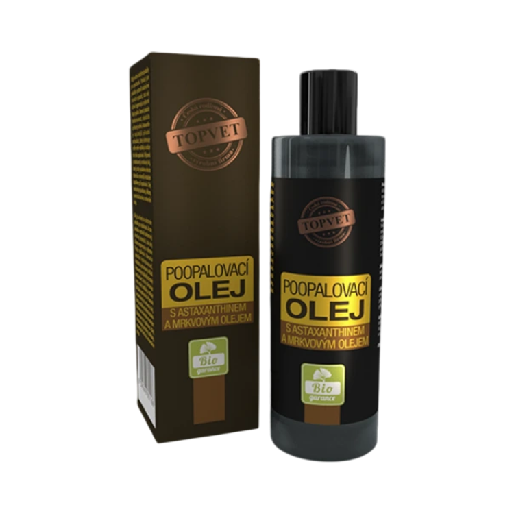 Obrázek Olej po opalování s astaxantinem a mrkvovým olejem 100 ml - Green idea