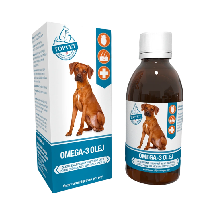 Obrázek Omega3 olej pro psy 200 ml - Green idea
