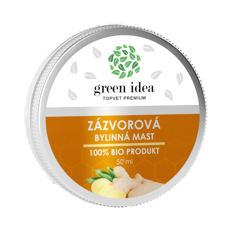Obrázek Zázvorová mast 50 ml - Green idea
