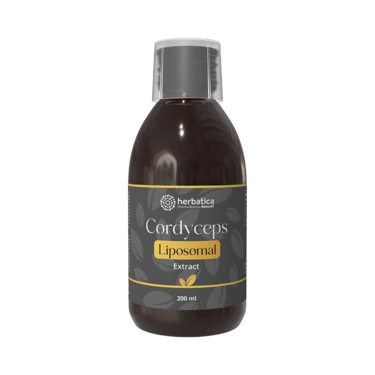 Obrázek Lipozomální extrakt Cordyceps (40 % polysacharidů) - 200 ml - Herbatica