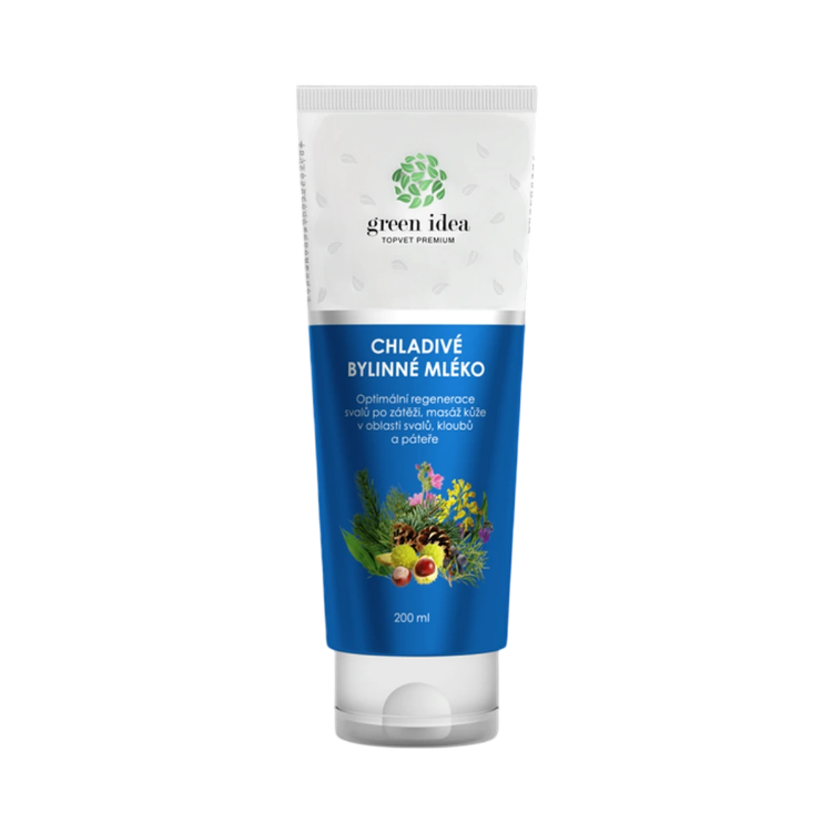 Obrázek Chladivé bylinné mléko 200 ml – Green idea