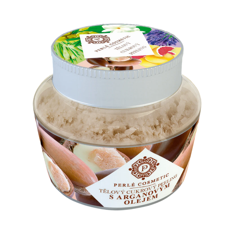 Obrázek Cukrový peeling s arganovým olejem 200 g – Green idea