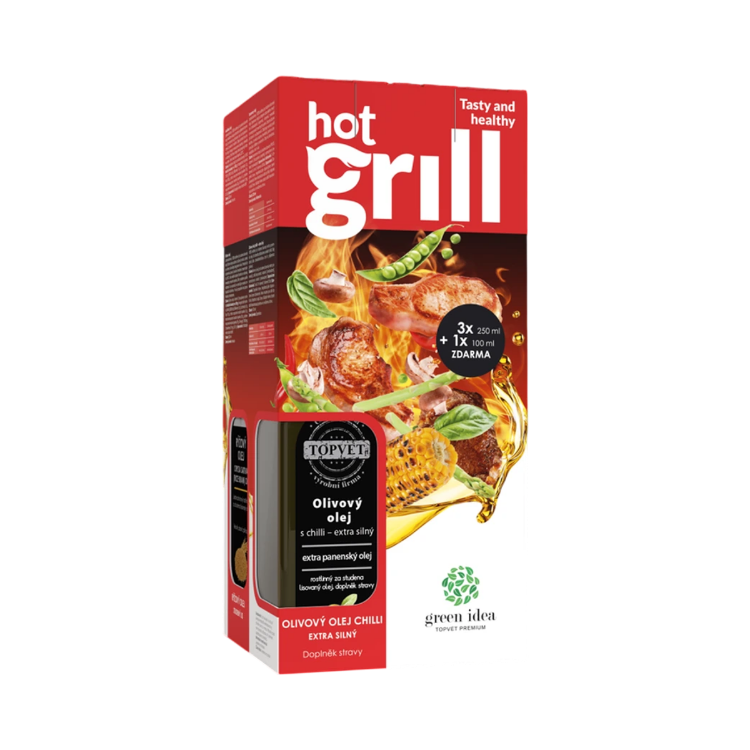 Obrázek Hot grill 3+1 zdarma – Green idea
