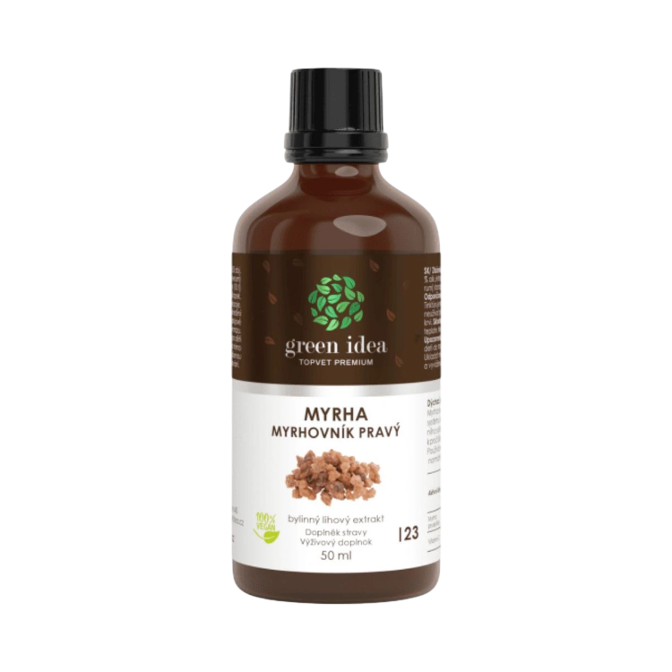 Obrázek Myrha tinktura – kapky 50 ml – Green idea