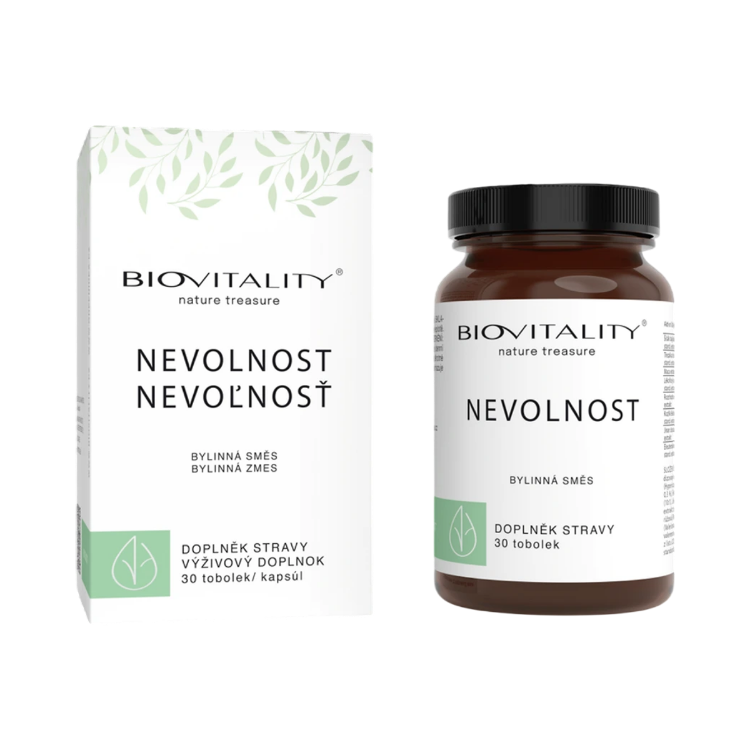 Obrázek Nevolnost – 30 kapslí – Green idea