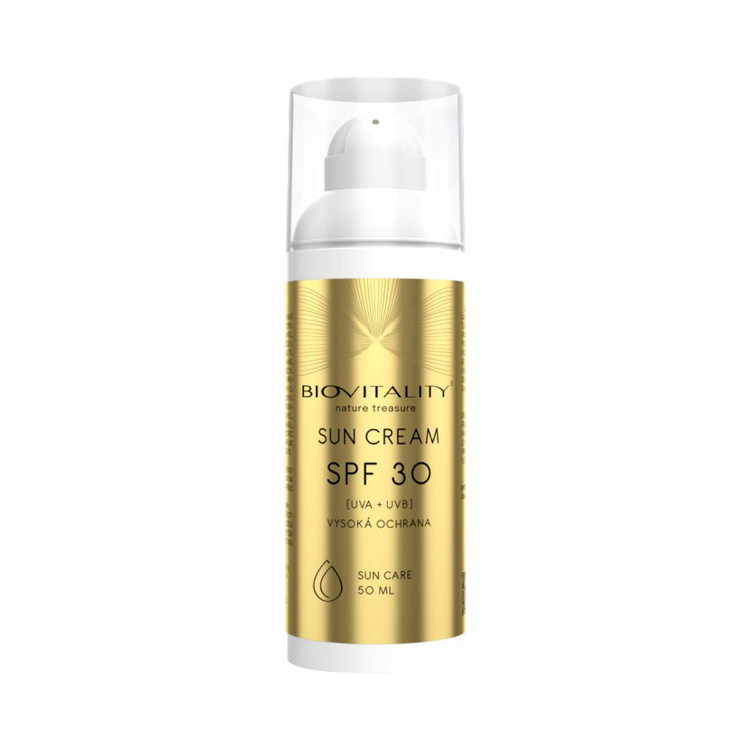 Obrázek Opalovací krém SPF 30 – péče o pokožku na slunci 50 ml – Green idea