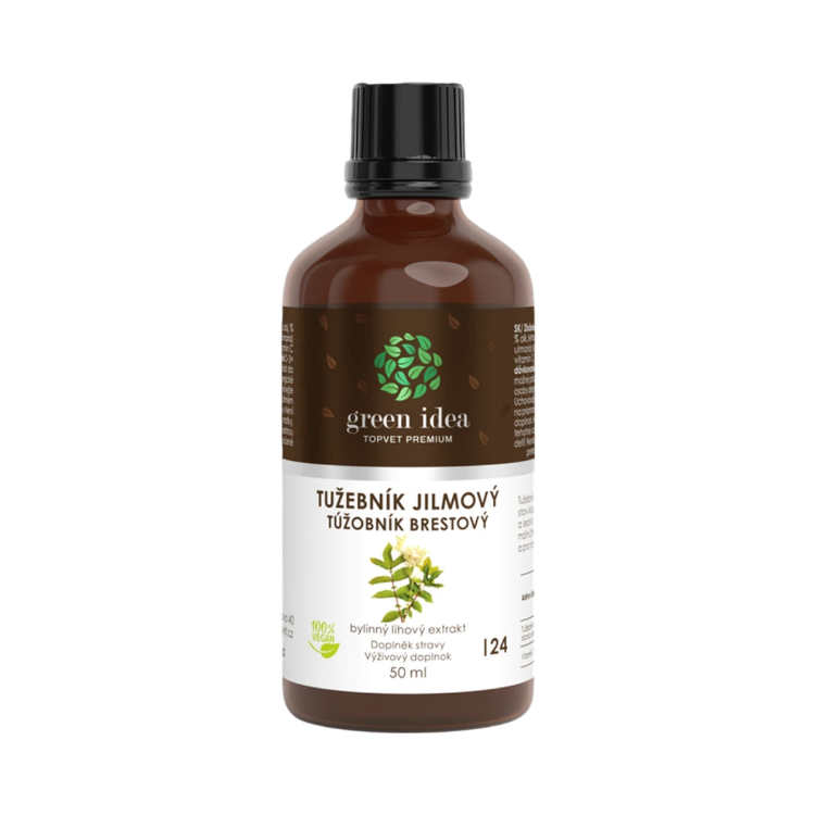 Obrázek Tužebník jilmový tinktura – kapky 50 ml – Green idea