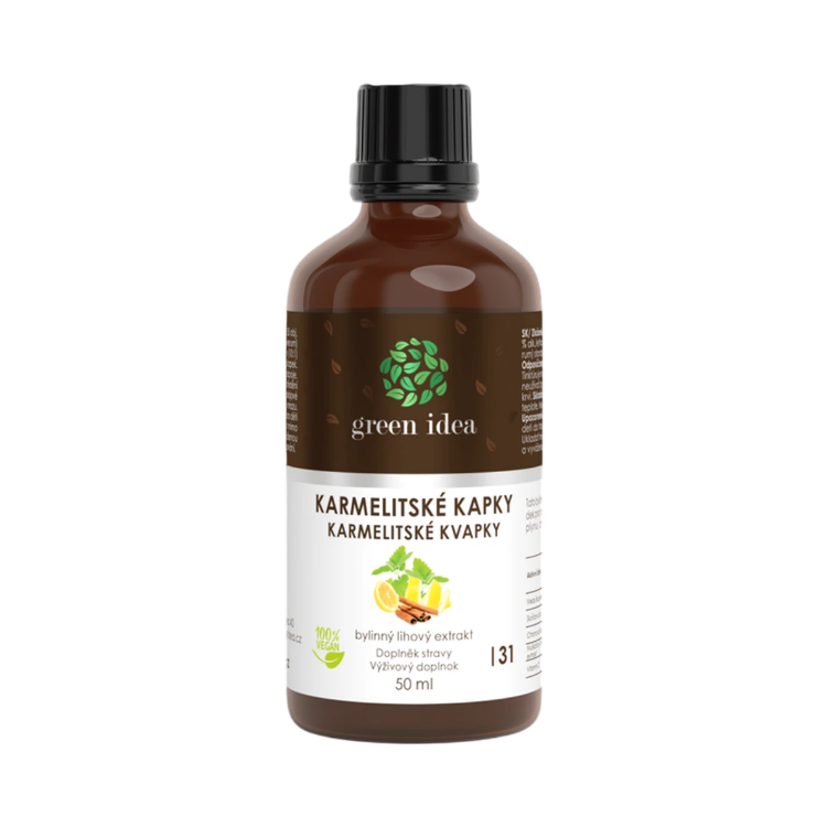 Obrázek Karmelitánské kapky – 50 ml – Green idea