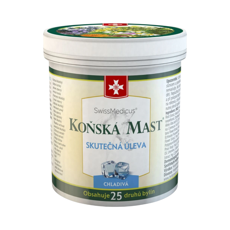 Obrázek Koňská mast chladivá 500 ml – SwissMedicus