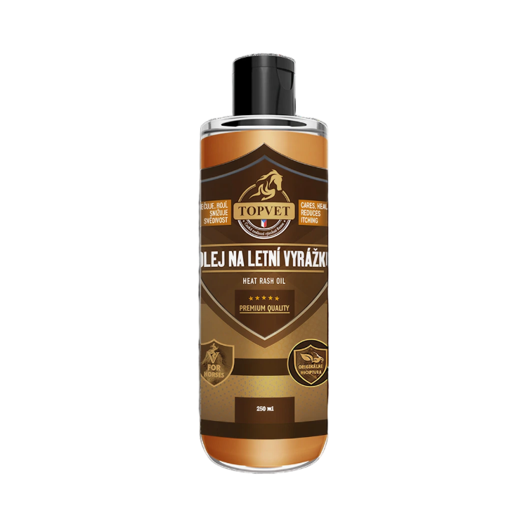 Obrázek Olej na letní vyrážku pro koně – 250 ml – Green idea