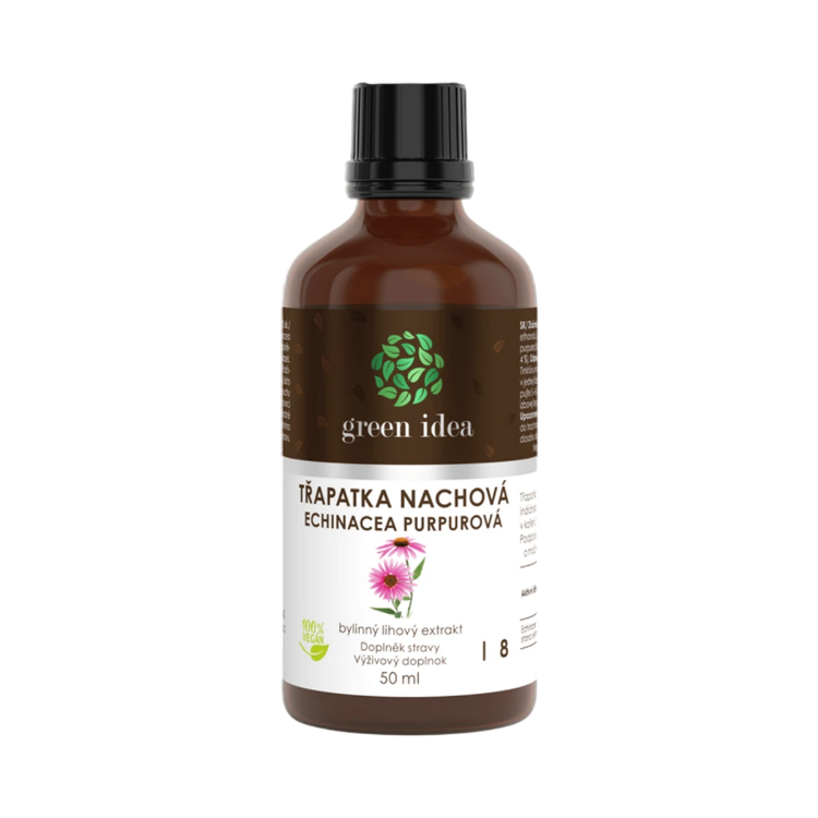 Obrázek Echinacea tinktura – kapky 50 ml – Green idea
