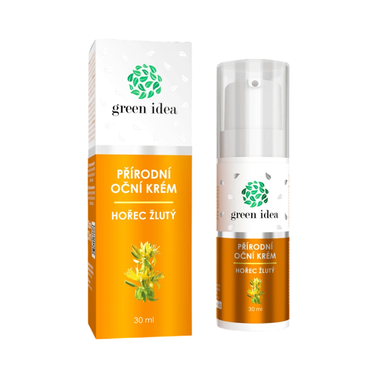 Obrázek Přírodní oční krém hořec žlutý - 30 ml - Green idea
