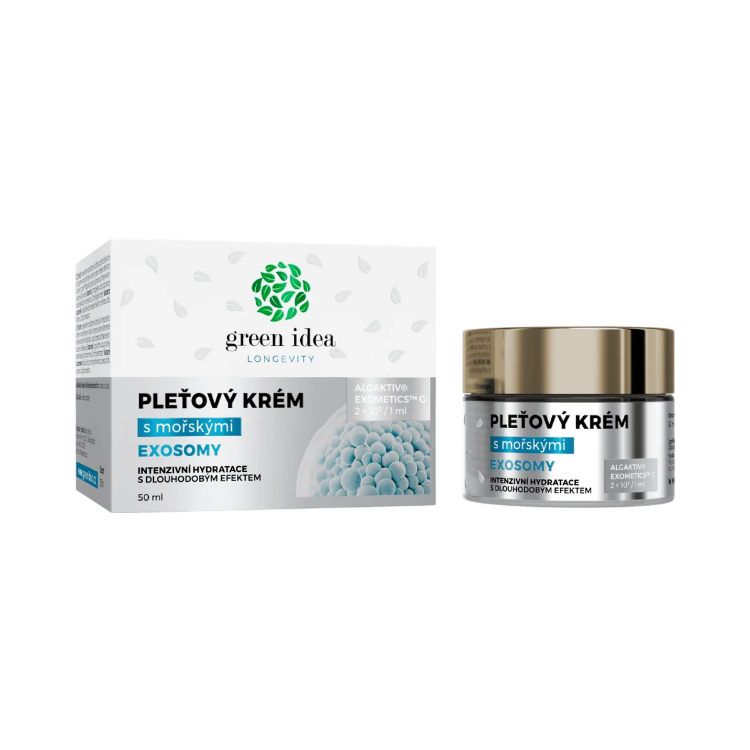 Obrázek Pleťový krém s exozomy 50 ml – Green idea