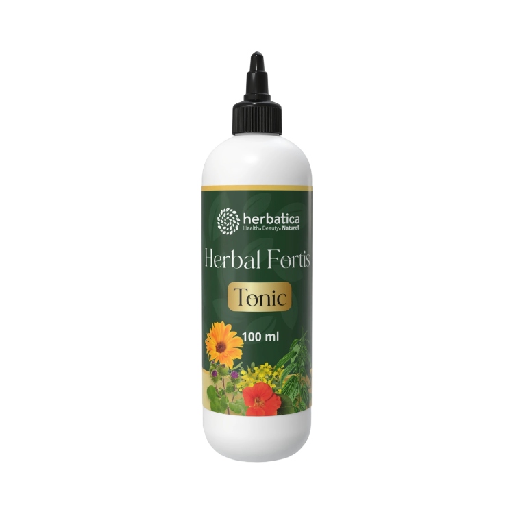 Obrázek Herbal Fortis Tonic – intenzivní bylinné tonikum pro posílení vlasů – 100 ml - Herbatica