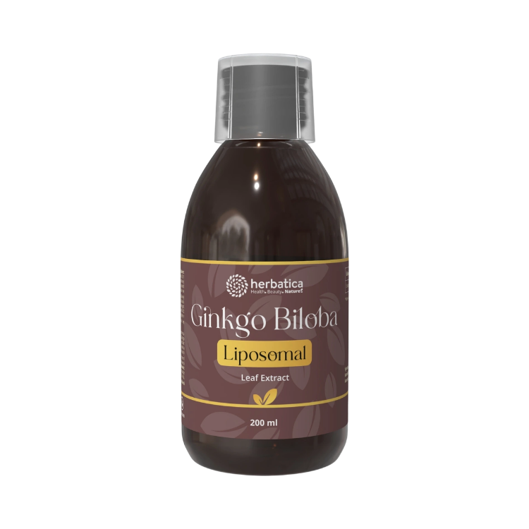 Obrázek Lipozomální extrakt Ginkgo Biloba - 200 ml - Herbatica