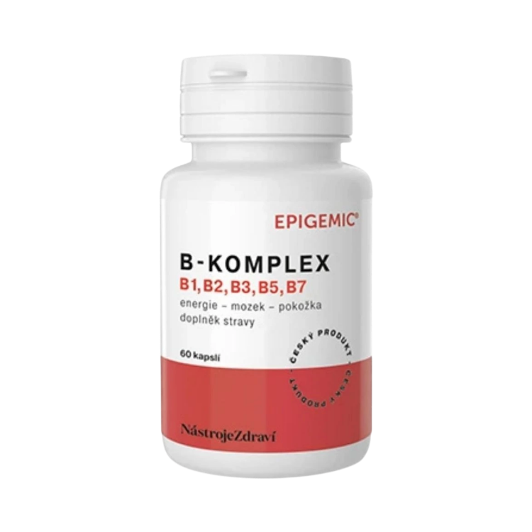 Obrázek B-KOMPLEX B1, B2, B3, B5, B7 - 60 kapslí - Epigemic®