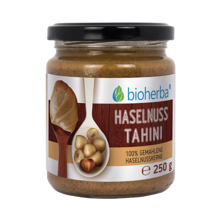 Obrázek 100% lískooříškové tahini – 250 g – Bioherba
