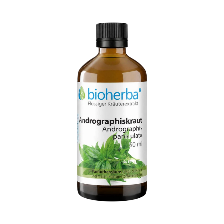 Obrázek Andrographis – tinktura kapky – 50 ml – Bioherba