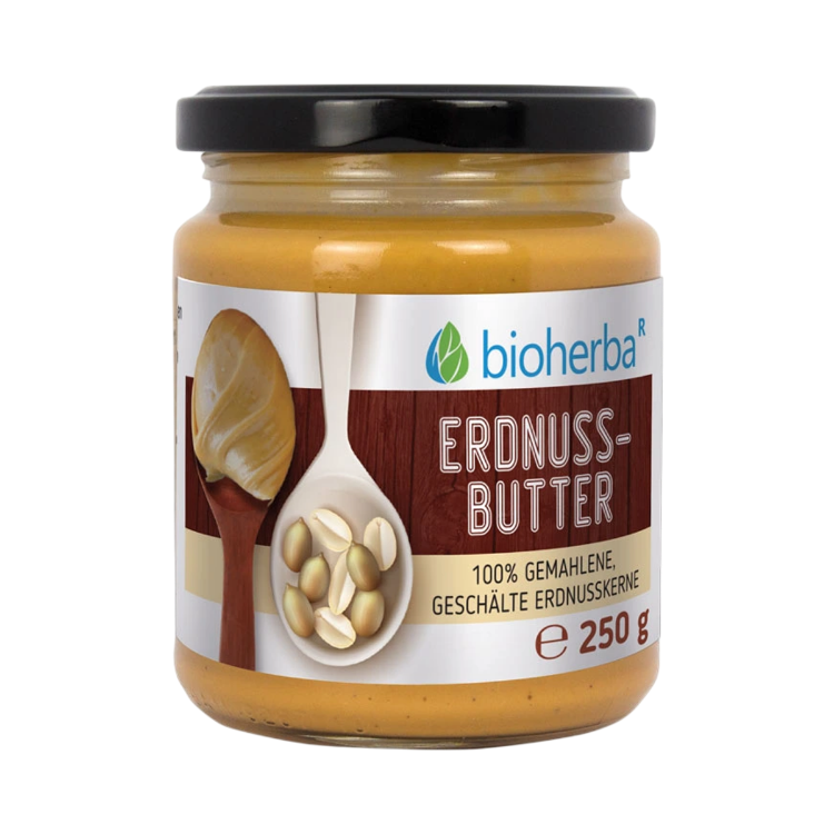 Obrázek Arašídové máslo – 250 g – Bioherba