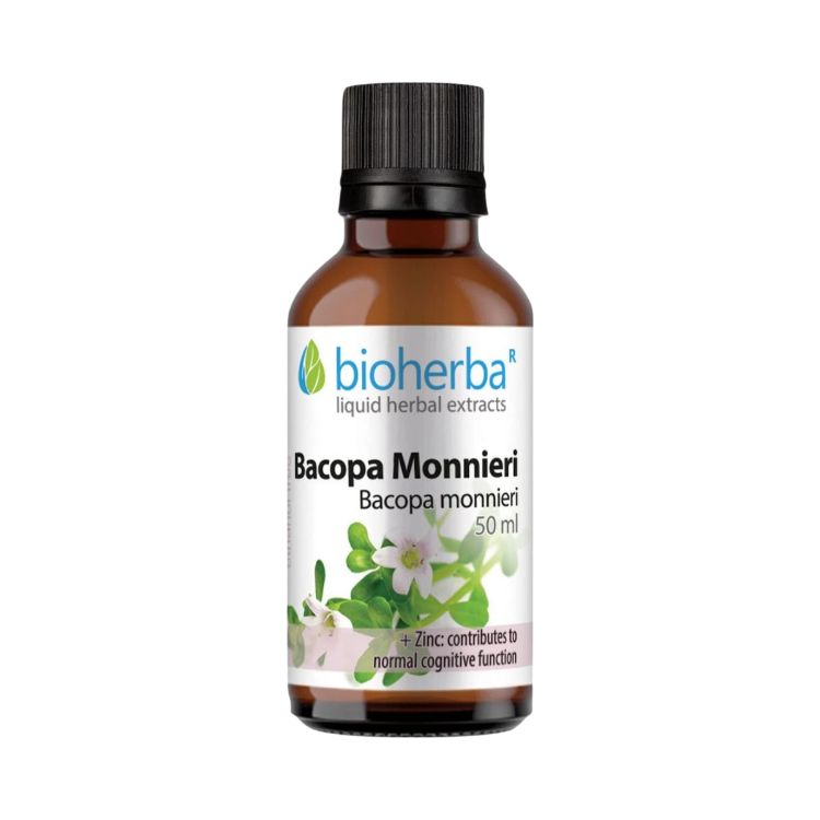 Obrázek Bacopa monnieri - tinktura kapky - 50 ml - Bioherba