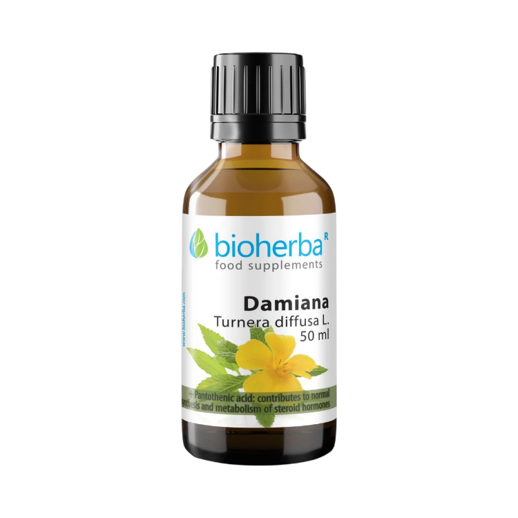 Obrázek Damiána kapky – tinktura – 50 ml – Bioherba