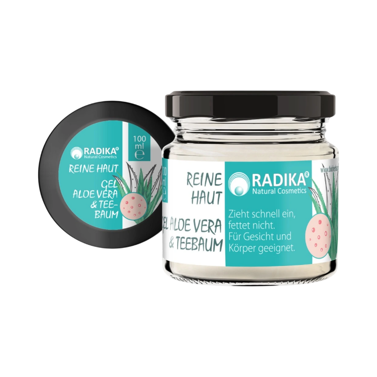 Obrázek Gel Aloe Vera & Tea Tree - 100 ml - Bioherba