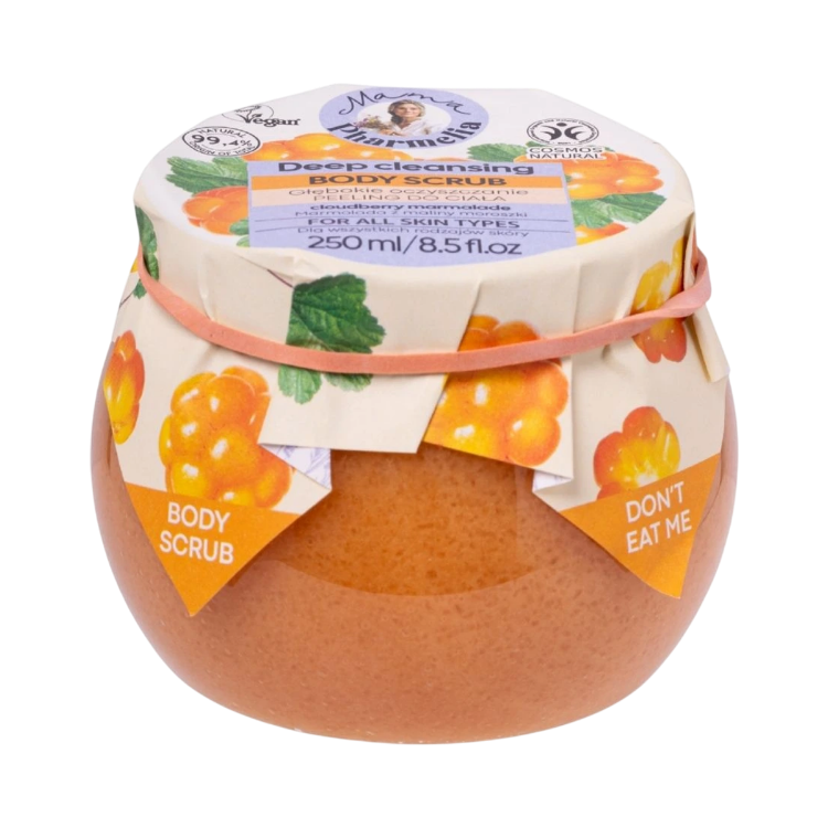 Obrázek Hloubkově čisticí tělový peeling s moruškou – 250 ml – Mama Pharmelia