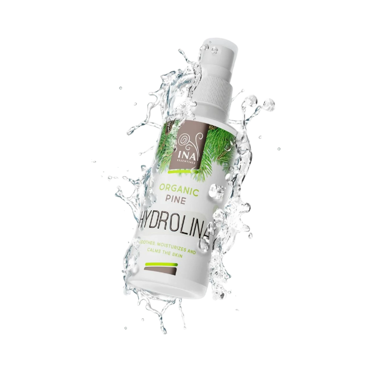 Obrázek HYDROLINA – organická voda z borovice lesní – sprej pro péči o pokožku nohou a chodidla se zápachem – 150 ml – INA Essentials
