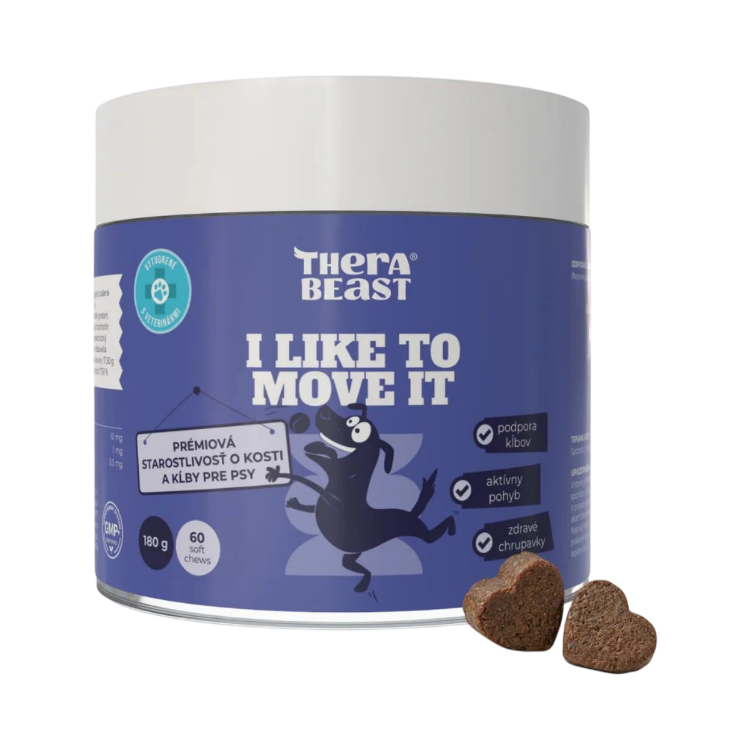 Obrázek I Like To Move It Premium – podpora kloubů a chrupavek pro psy – 60 ks – Therabeast