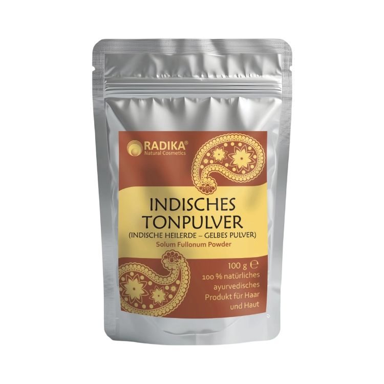 Obrázek Indická jílová hlína (Multani Mitti) prášek - 100 g - Bioherba