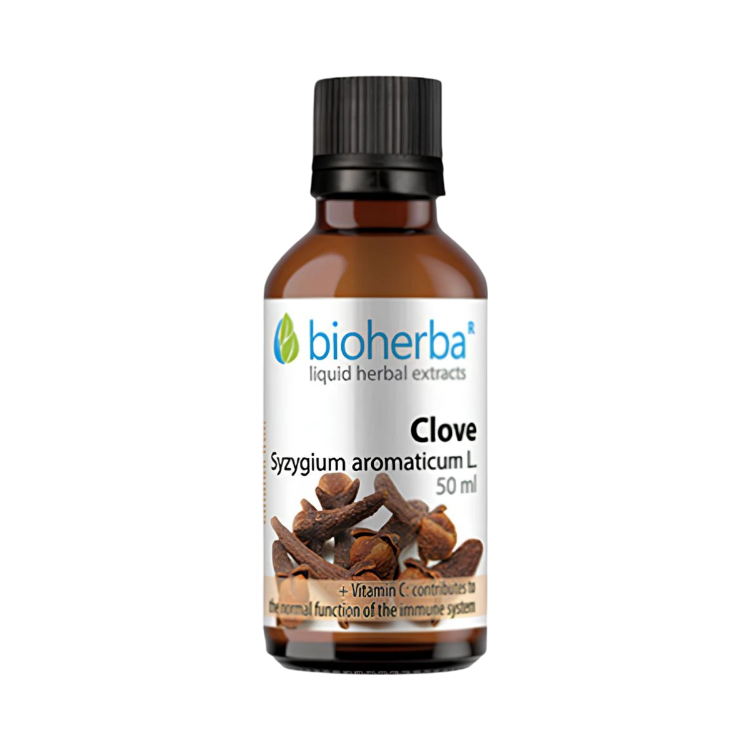 Obrázek Hřebíček – tinktura kapky – 50 ml – Bioherba