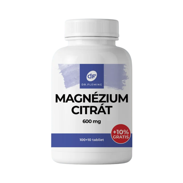 Obrázek Magnézium citrát 600 mg - 110 tablet - Dr. Fleming