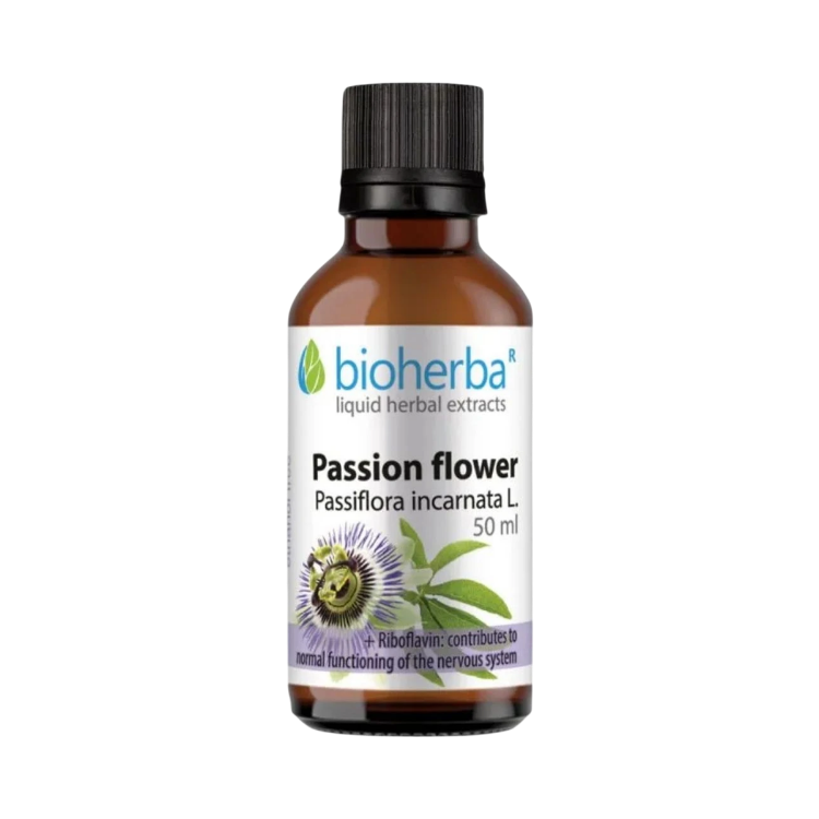 Obrázek Mučenka (Passiflora incarnata) kapky – tinktura – 50 ml – Bioherba
